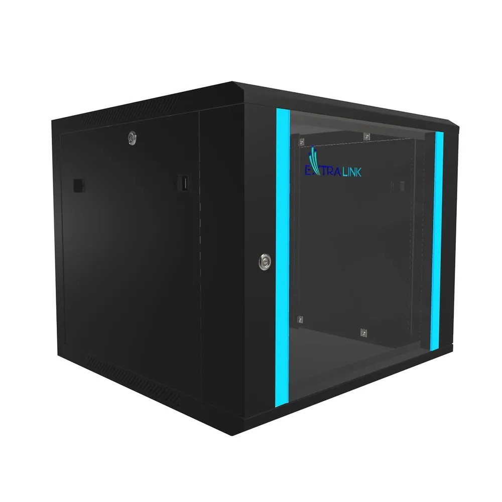 Extralink 9U 600x600 Czarna Szafa rack