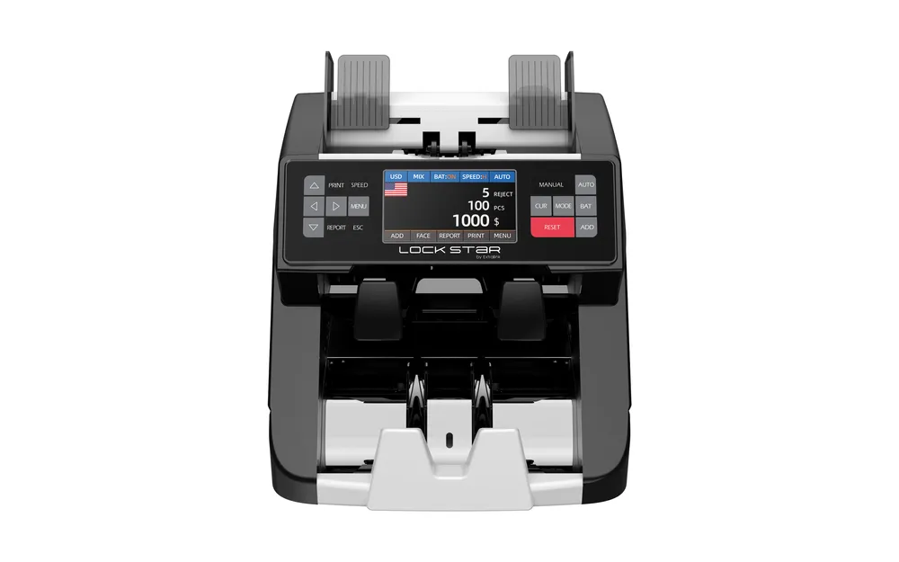 Extralink LockStar X-1000 Profesjonalna liczarka nominałowa do banknotów - obrazek 2