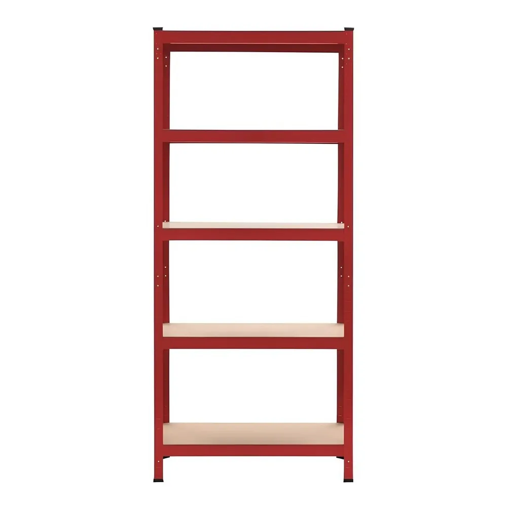 Extralink Regał magazynowy metalowy 180x90x40 czerwony - Image 3