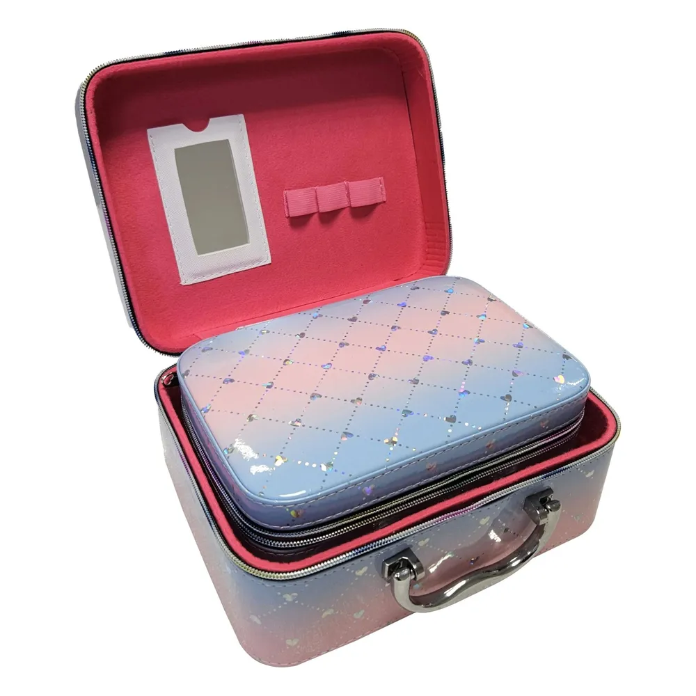 Extralink Lifestyle Kosmetyczka damska organizer kuferek na kosmetyki 3w1 251 - obrazek 2
