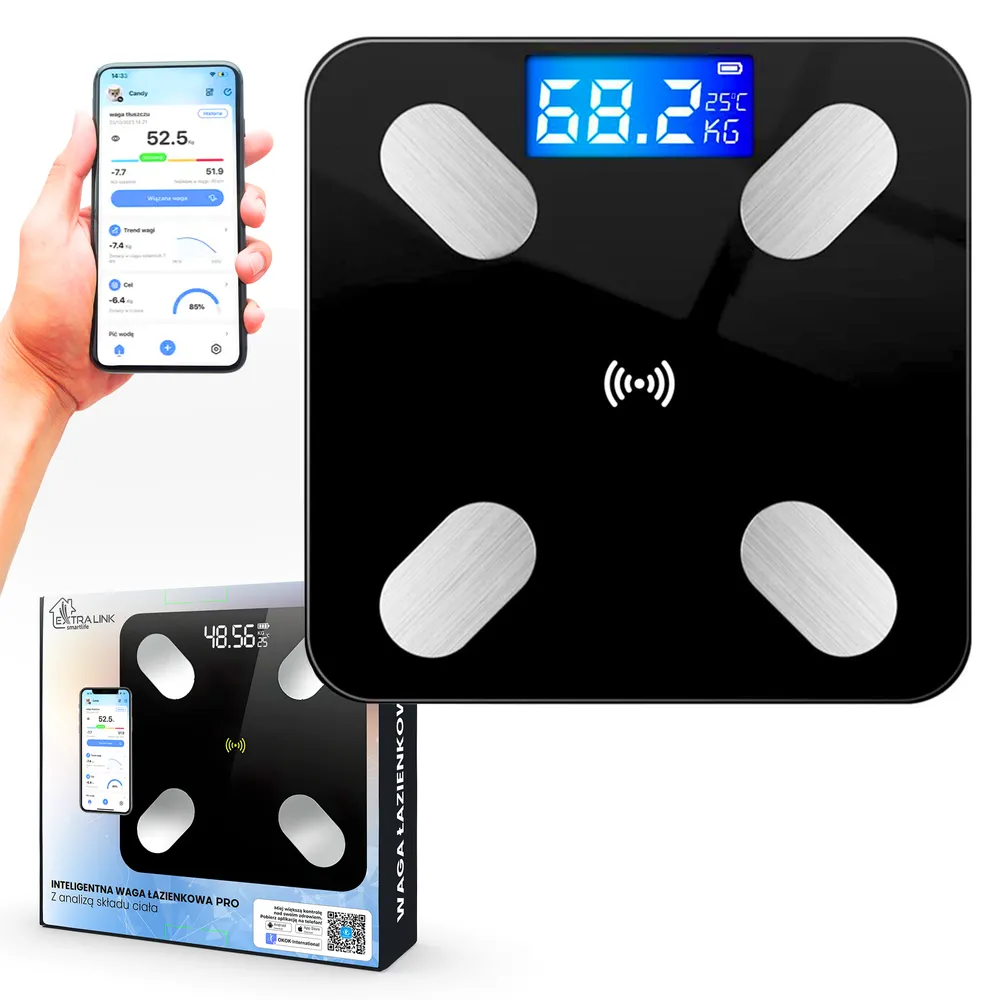 Extralink Smart Life Waga łazienkowa