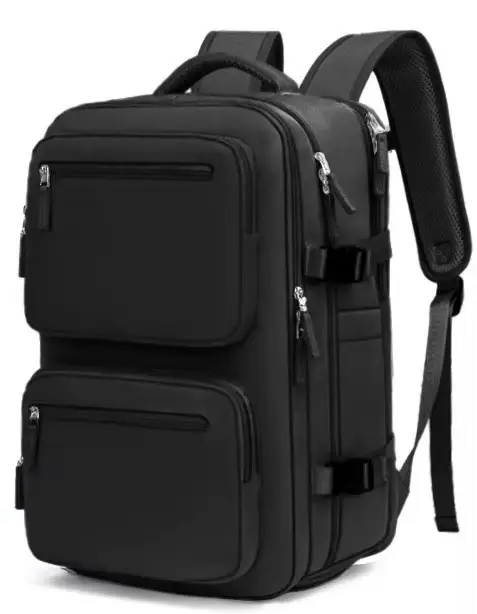 Black Forest KM01 Czarny Plecak podręczny kabinowy podróżny