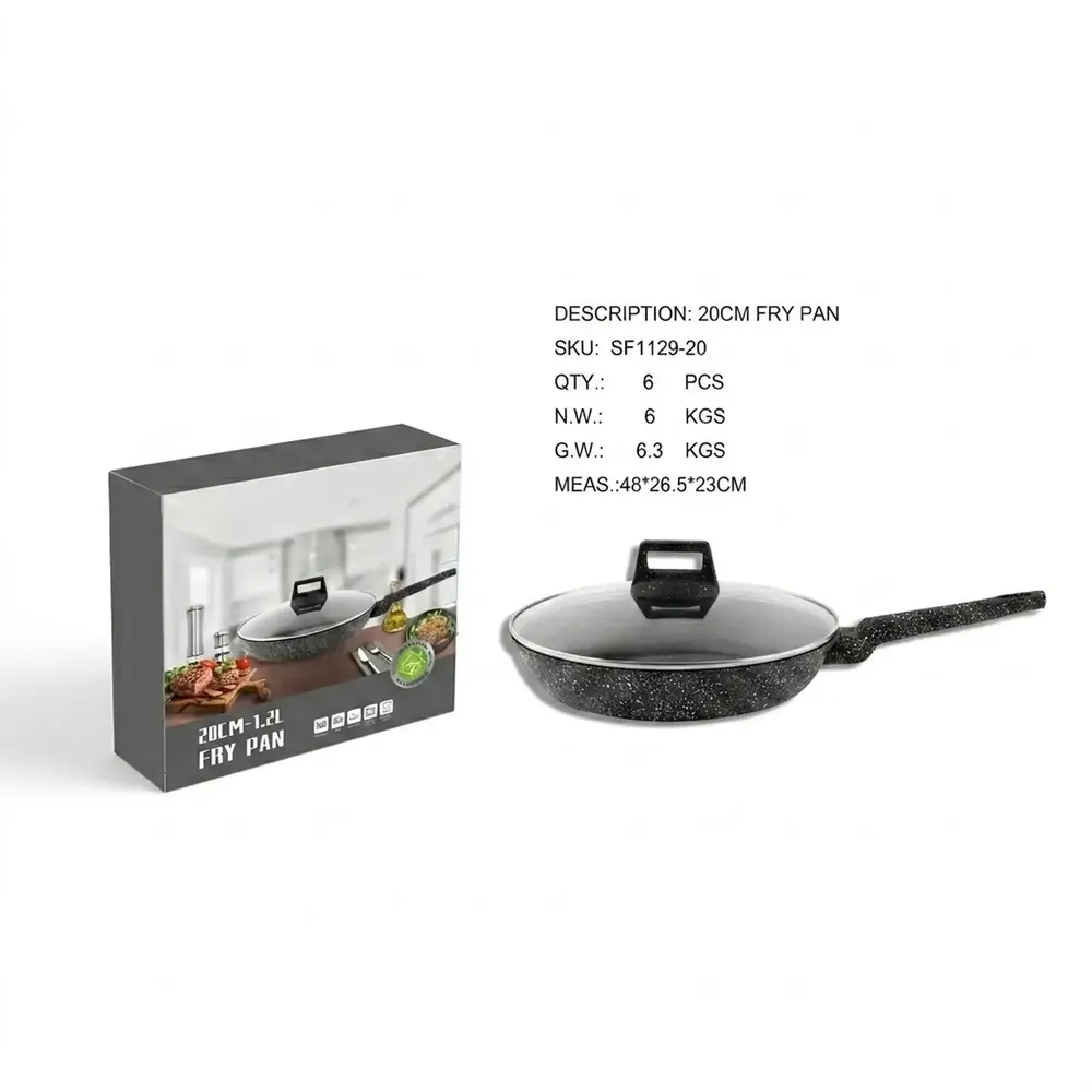 Extralink Home SF-1129-20CM Patelnia teflonowa granitowa