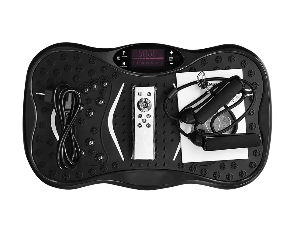 Extralink StayFit SpinMove Czarny Platforma Wibracyjna do Ćwiczeń Fitness