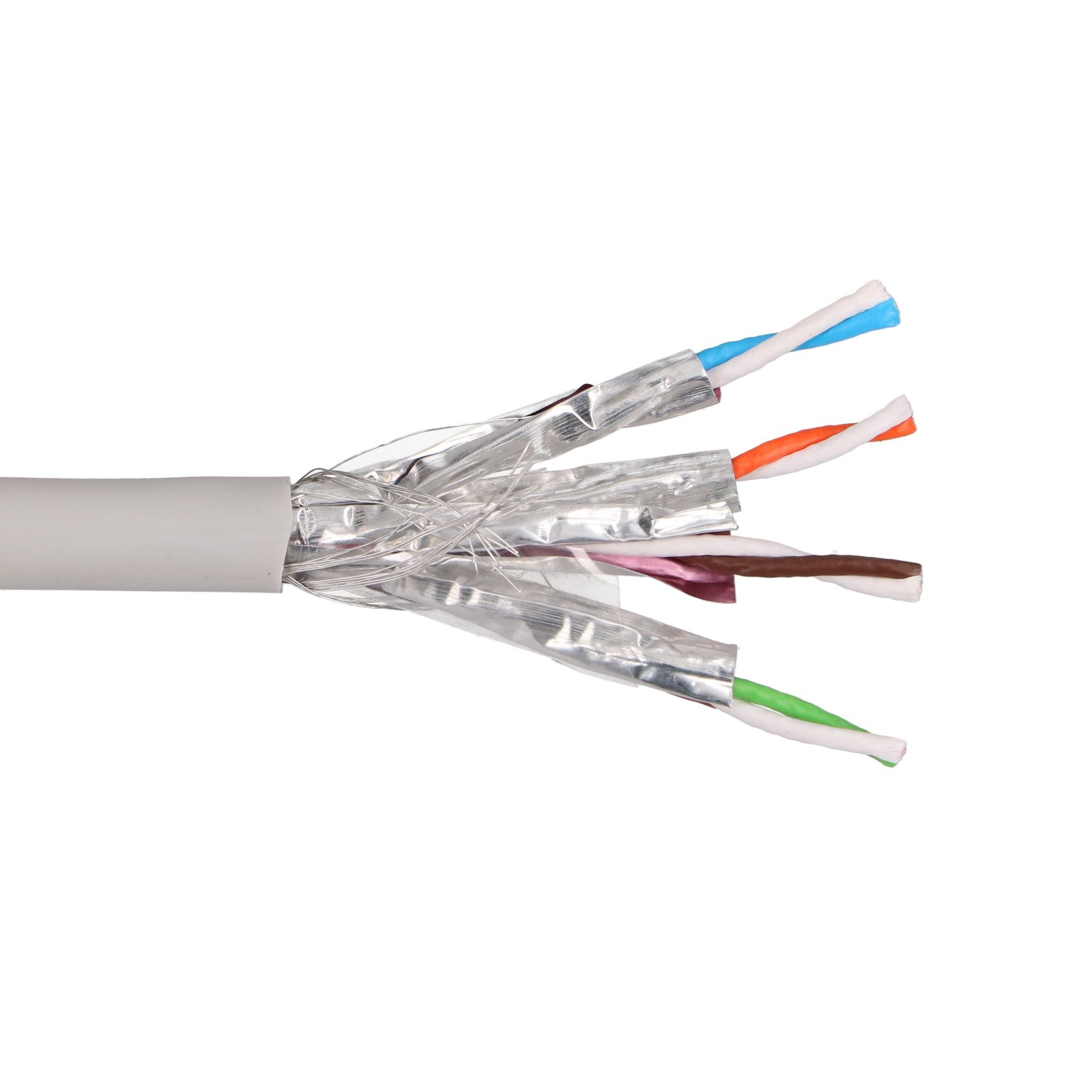 Extralink CAT7 SFTP (S/FTP) Wewnętrzny | Kabel sieciowy skrętka | 305m - obrazek 4