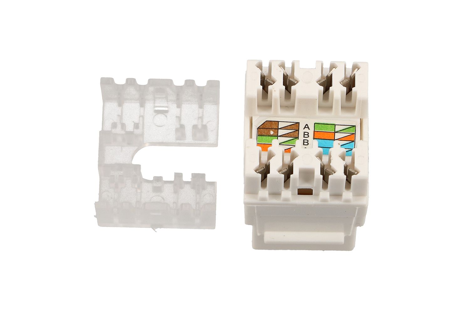 Extralink CAT5E UTP | Keystone | RJ45 - obrazek 3