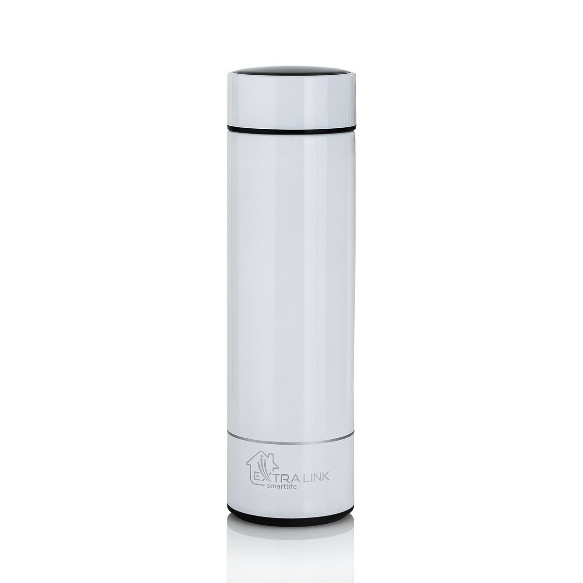 Extralink Smart Travel Mug Biały | Kubek termiczny | Termos z wyświetlaczem temperatury - obrazek 3