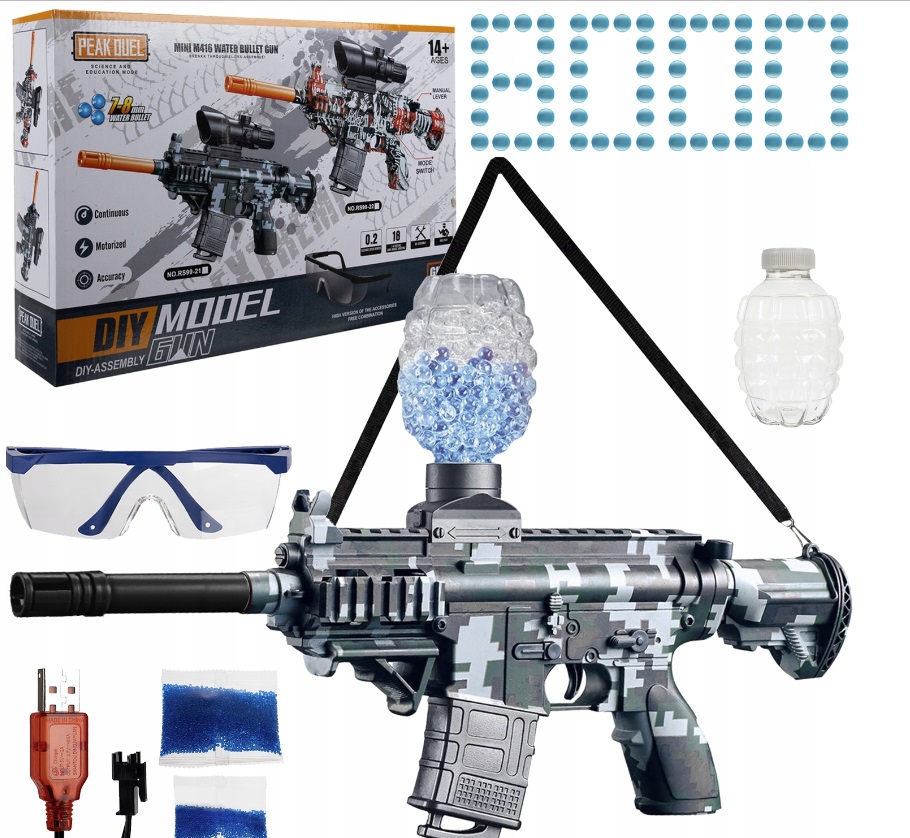 Extralink Toys | Karabin na kulki żelowe|