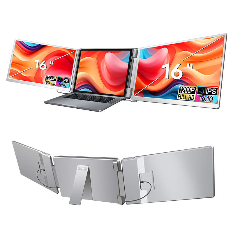 Extralink Smart Life S11 16" | Przenośne monitory do laptopa | 2 monitory, IPS, 1920x1200
