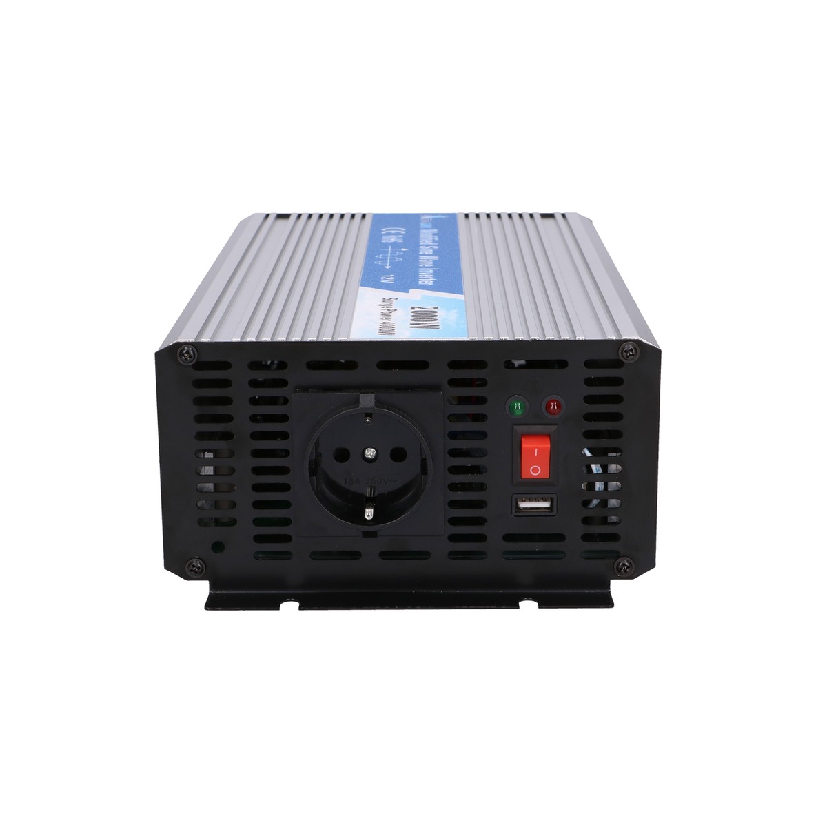 Extralink OPIM-2000W | Przetwornica napięcia | samochodowa 12V, 2000W modyfikowany sinus - obrazek 4