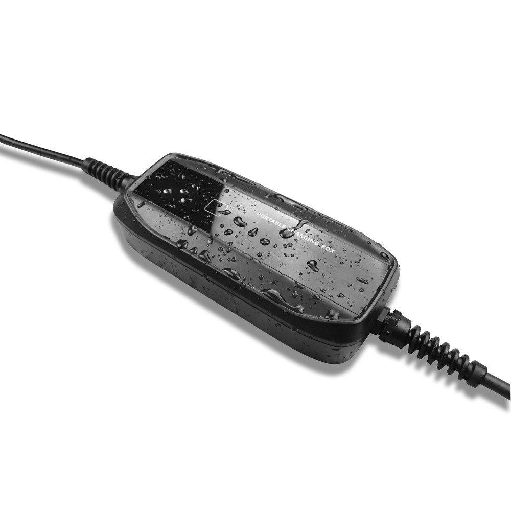 Extralink BS-PCD030 16A 3.6kW Schuko | Przenośna ładowarka do samochodu elektrycznego | 1 faza, 5,5m, wyświetlacz LCD, IP67 - obrazek 3