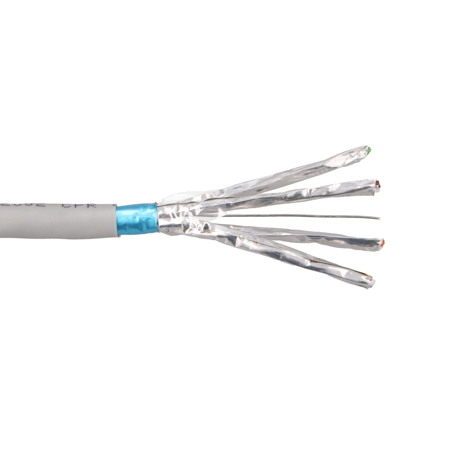 Extralink CAT6A FFTP (F/FTP) Wewnętrzny | Kabel sieciowy skrętka | 305m - obrazek 4