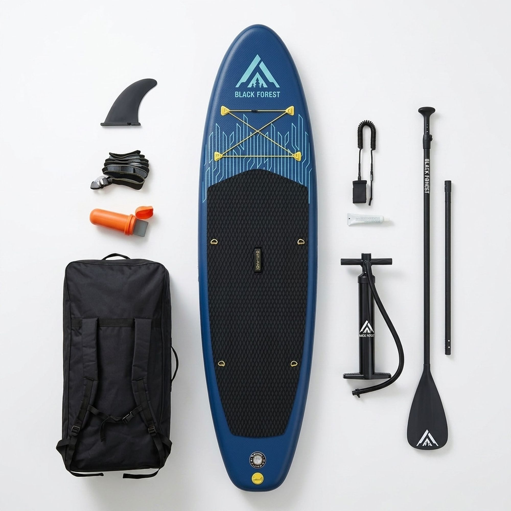 Extralink Deska SUP 350x81x15cm Granatowa | Pompowana deska + akcesoria | Zestaw, SUP-4035