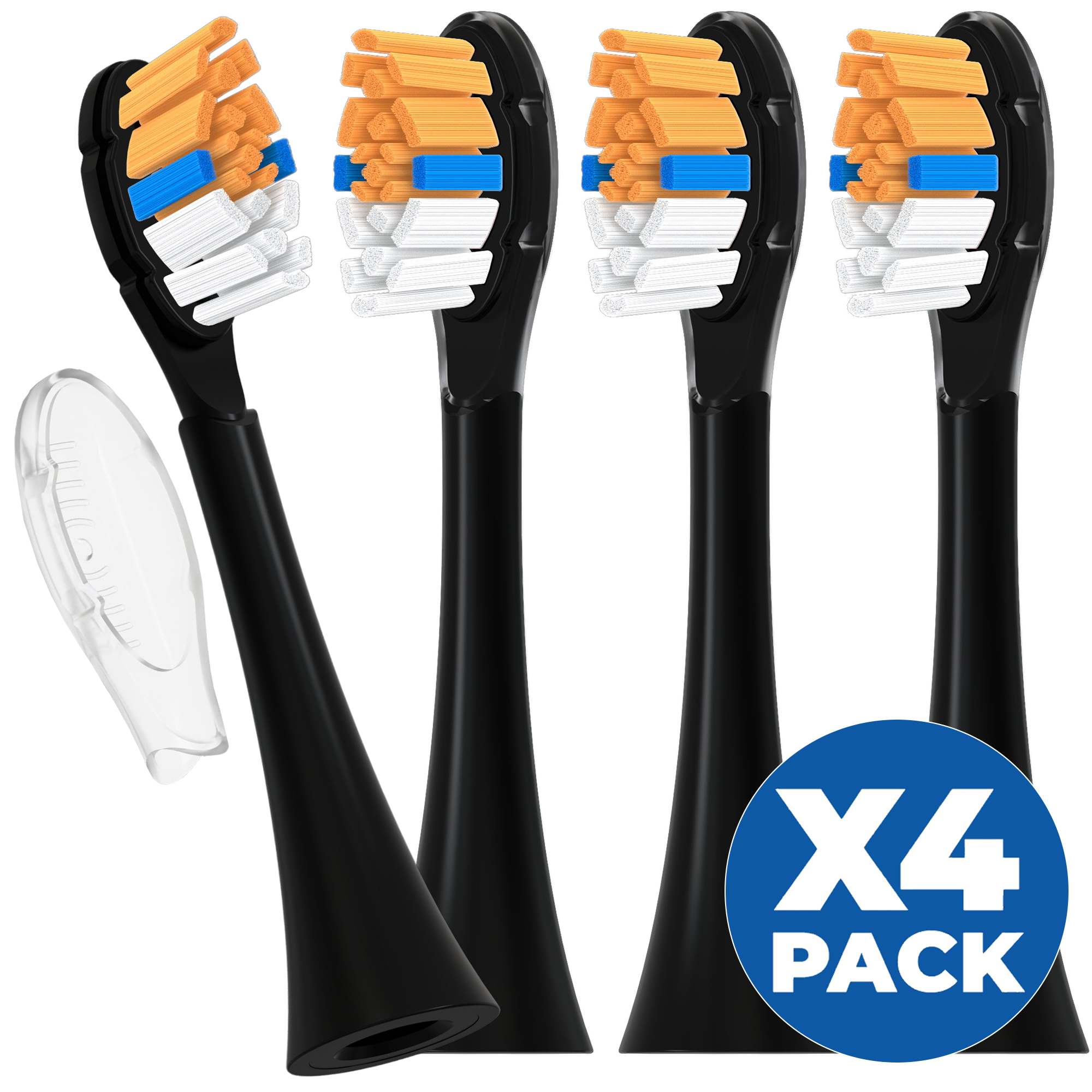 Extralink | Końcówki do szczoteczek | kompatybilne z Philips h3-6-8-9 series (4-pack)