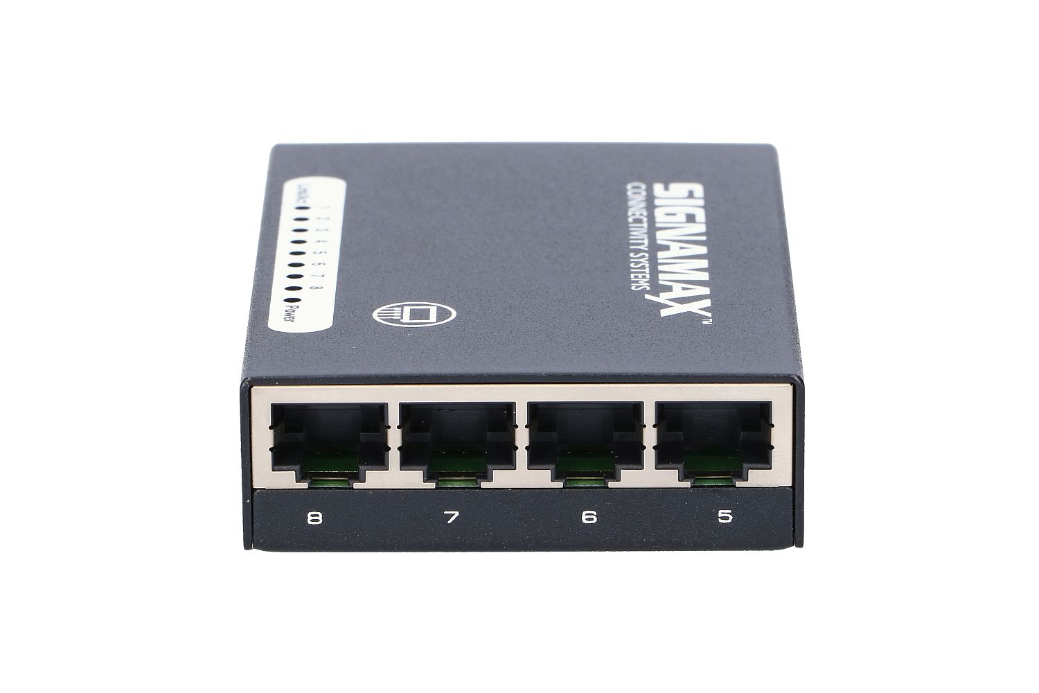 Switch Signamax 100-7308, 8x RJ45 100Mbps, USB - obrazek 2