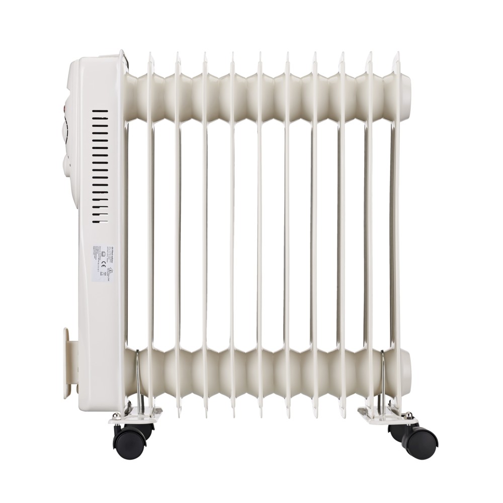 Extralink NY-25W1 | Elektryczny grzejnik olejowy | 2500W, 11 żeberek - obrazek 3