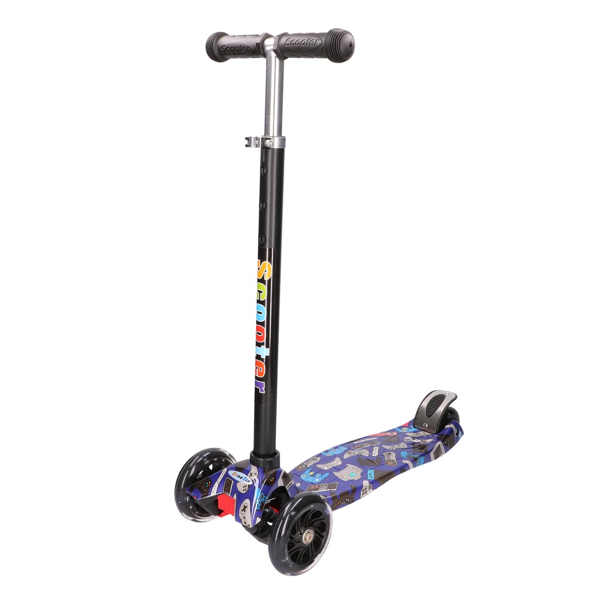Extralink Kids Scooter Baby Adventure | Hulajnoga dla dzieci | 4 wzory - obrazek 2