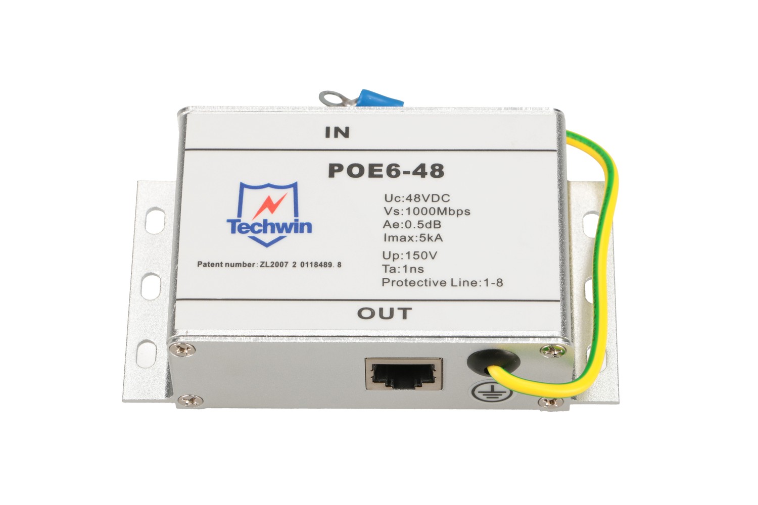 POE6-48 | Odgromnik PoE | 1000Mbps - obrazek 3