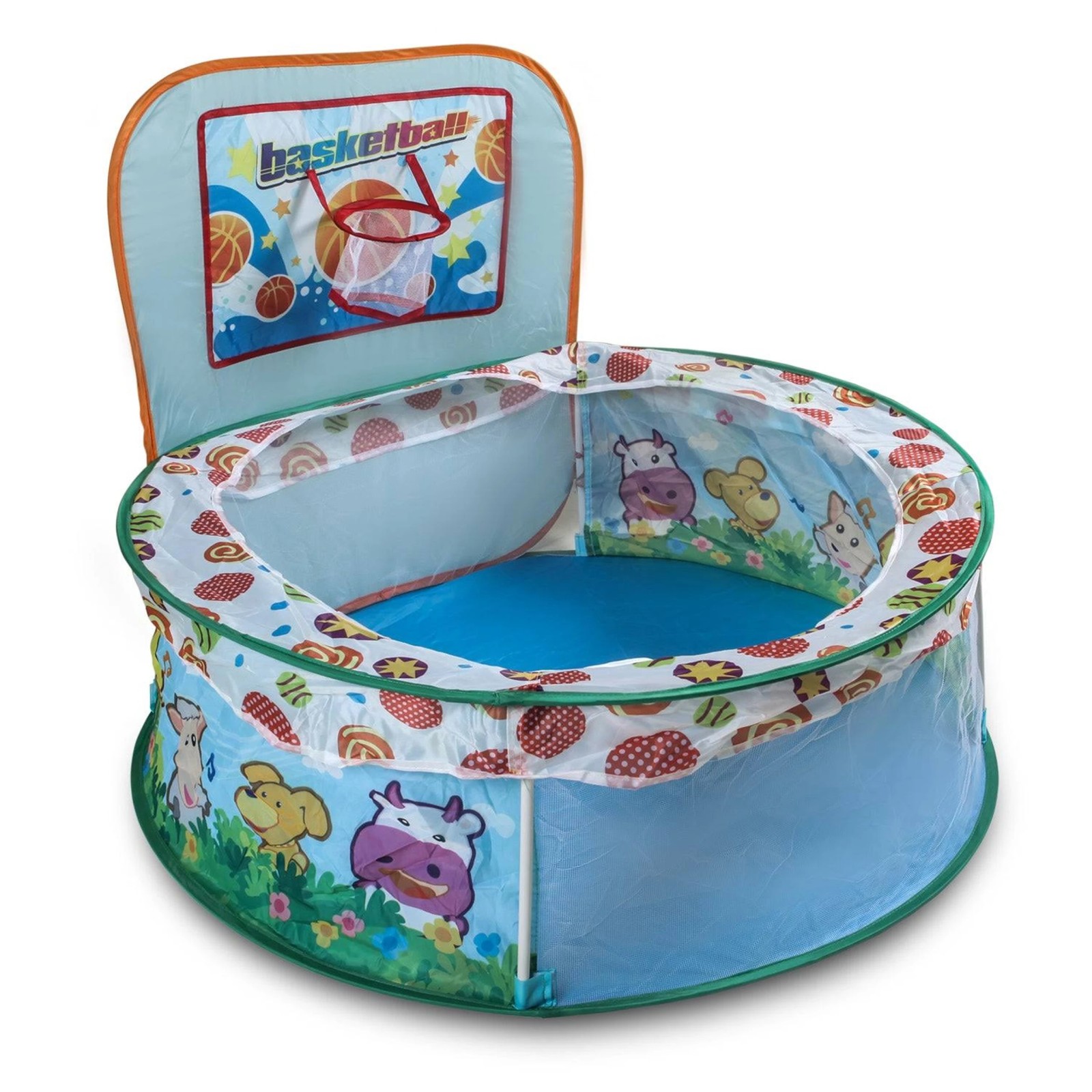 Extralink Kids | Kojec dla dzieci | kosz boisko plac zabaw suchy basen 99 x 90 cm k-476
