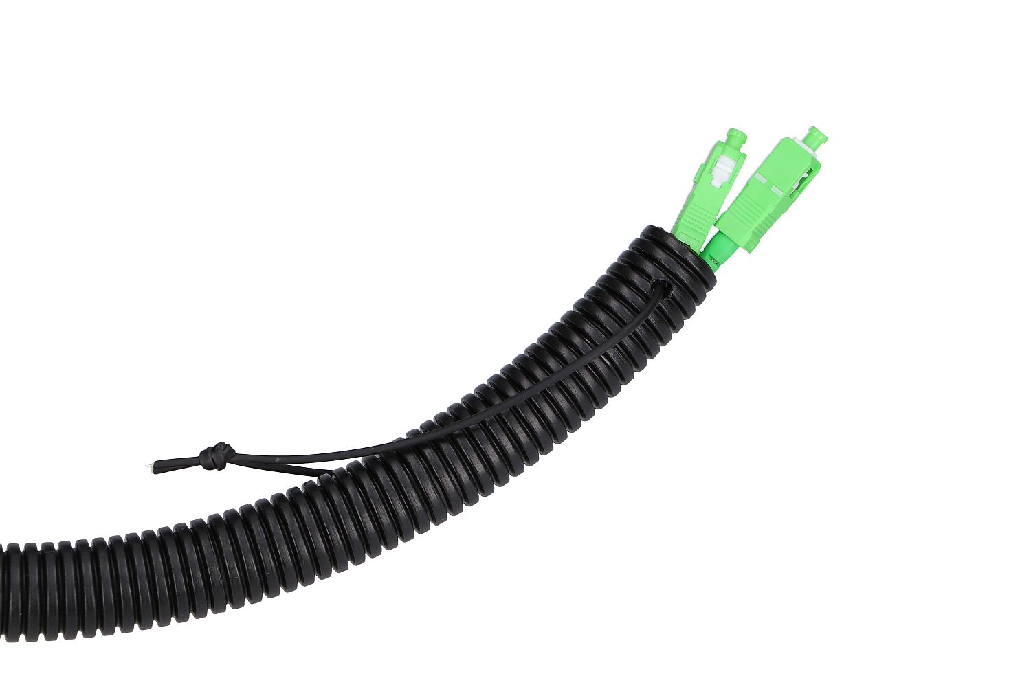 Extralink 2J SC/APC-SC/APC | Patchcord | Jednomodowy, Zewnętrzny, Duplex, G657A2, 25m - obrazek 2
