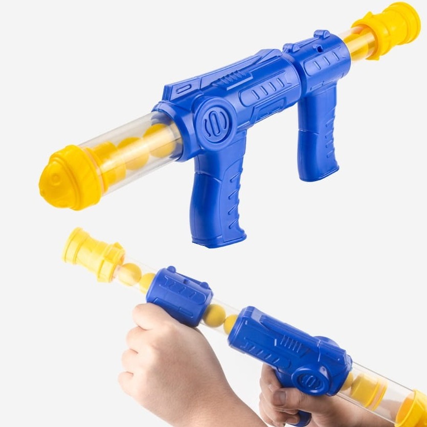 Extralink Głodna kaczka | Strzelanie do celu dla dziecka | 2x pistolet, 24 kulki, okulary - obrazek 4