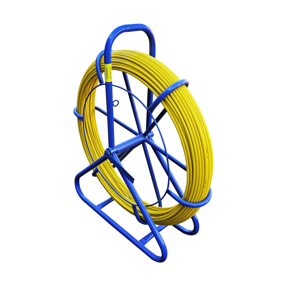Extralink Pilot 8mm 100m | Pilot do przeciągania kabli | włókno szklane FRP, śr. 8mm, dł. 100m, żółty - obrazek 2