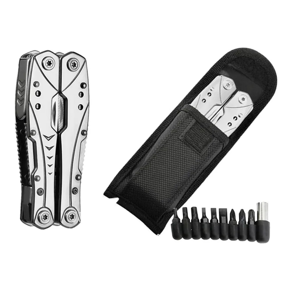 Extralink | Multitool | scyzoryk, 23w1, z etui, srebrny