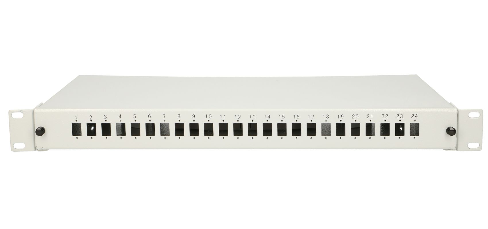Extralink 24 Core V2 | Przełącznica | 24 porty, biały