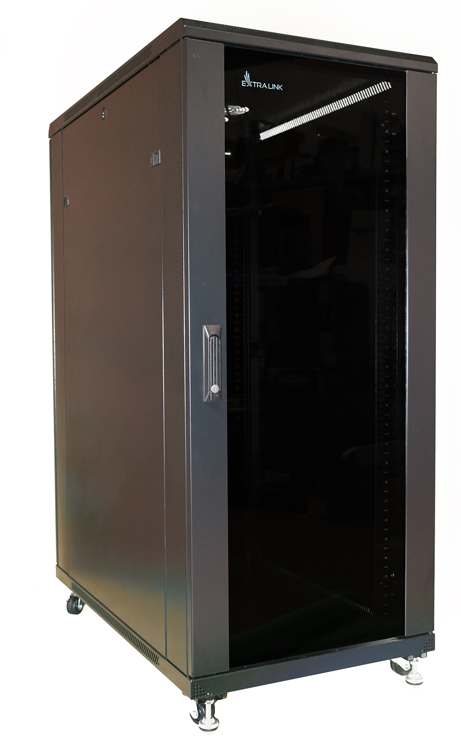 Extralink 32U 600x600 Czarna | Szafa rack | stojąca - obrazek 2