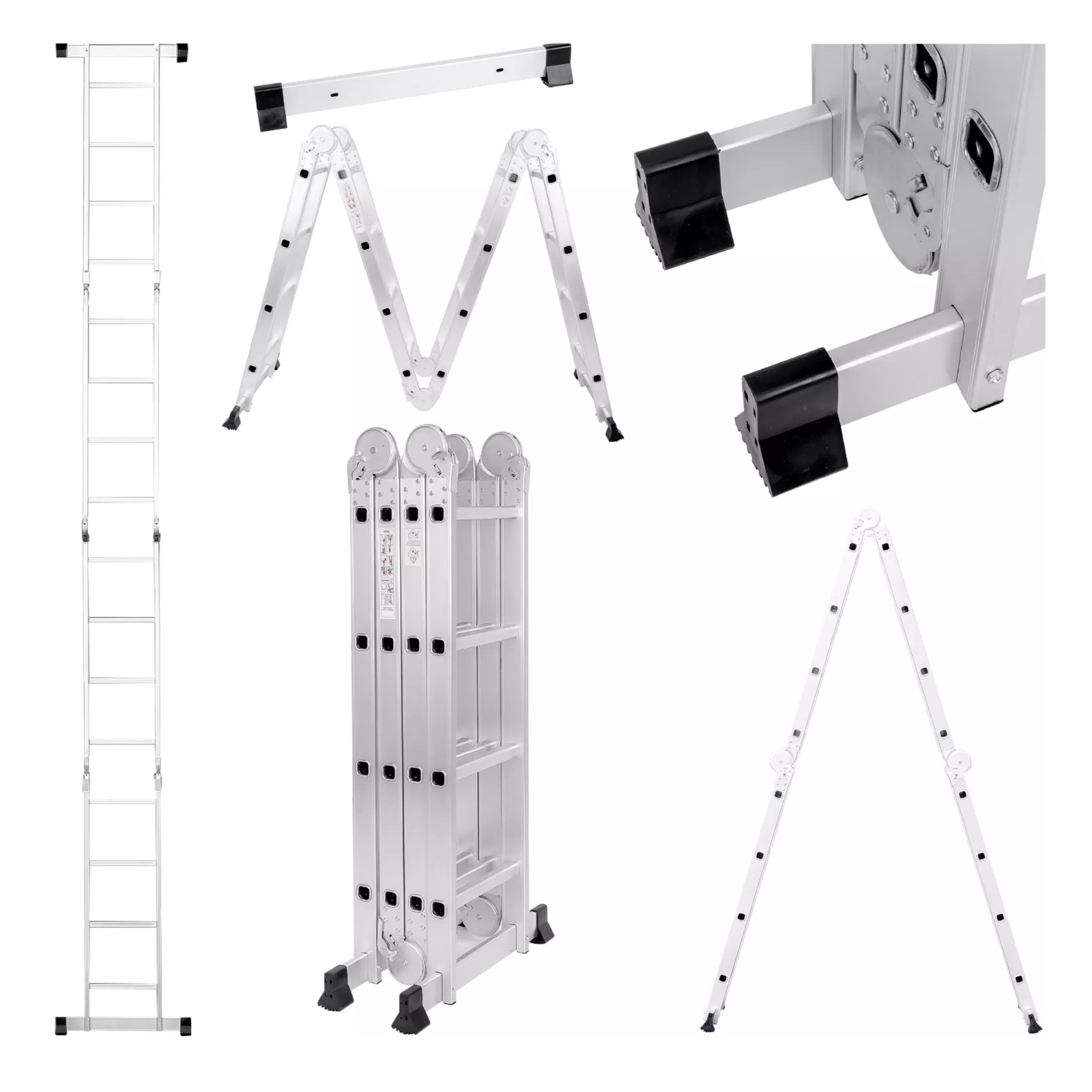 EXTRALINK DRABINA PRZEGUBOWA LAD4X4MP 4X4, 4,65 M (+PLATFORMA)