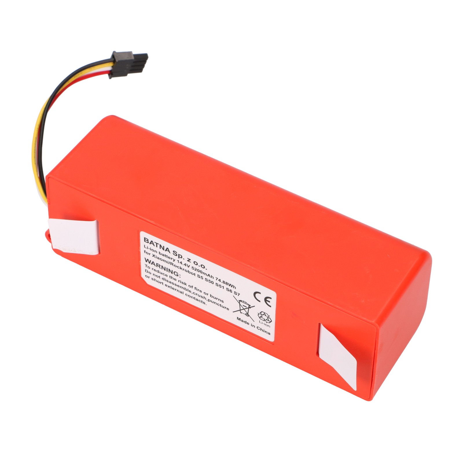 Extralink | Bateria, akumulator do odkurzacza | zamiennik dla Mi Robot, Roborock S50, S6, S7 14.4v 5200mAh - obrazek 2