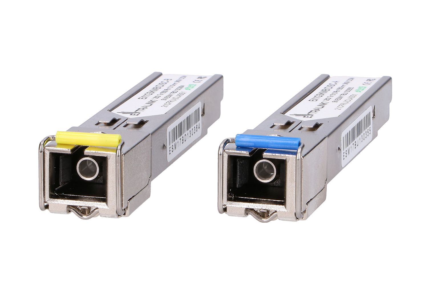 Extralink SFP 1.25G | Moduł SFP WDM | 1,25Gbps, 1310/1550nm, single mode, 3km, SC, DOM, para - obrazek 4