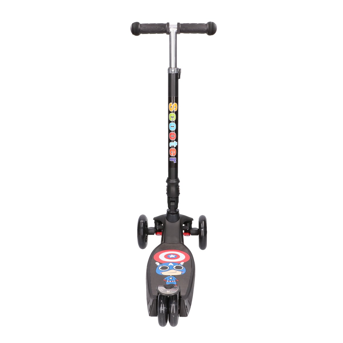 Extralink Kids Scooter Tiger Turbo Czarny | Hulajnoga dla dzieci | - obrazek 5