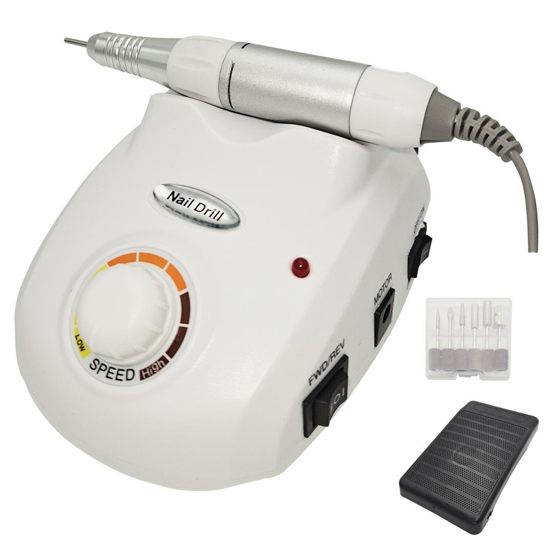 Extralink | Frezarka do paznokci | manicure pedicure profesjonalna 65W + zestaw frezów
