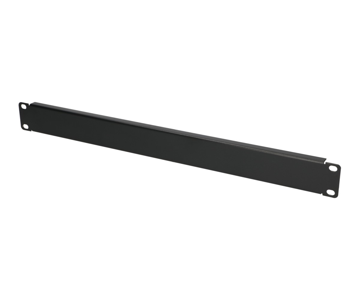 Extralink 1U 19" | Panel frontowy | Czarny