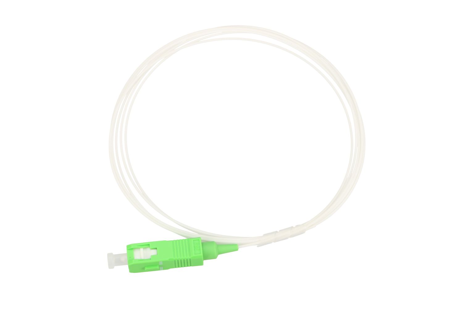 Extralink SC/APC | Pigtail | Jednomodowy, 900um G.657A 1,5m, Easy strip, biały - obrazek 2