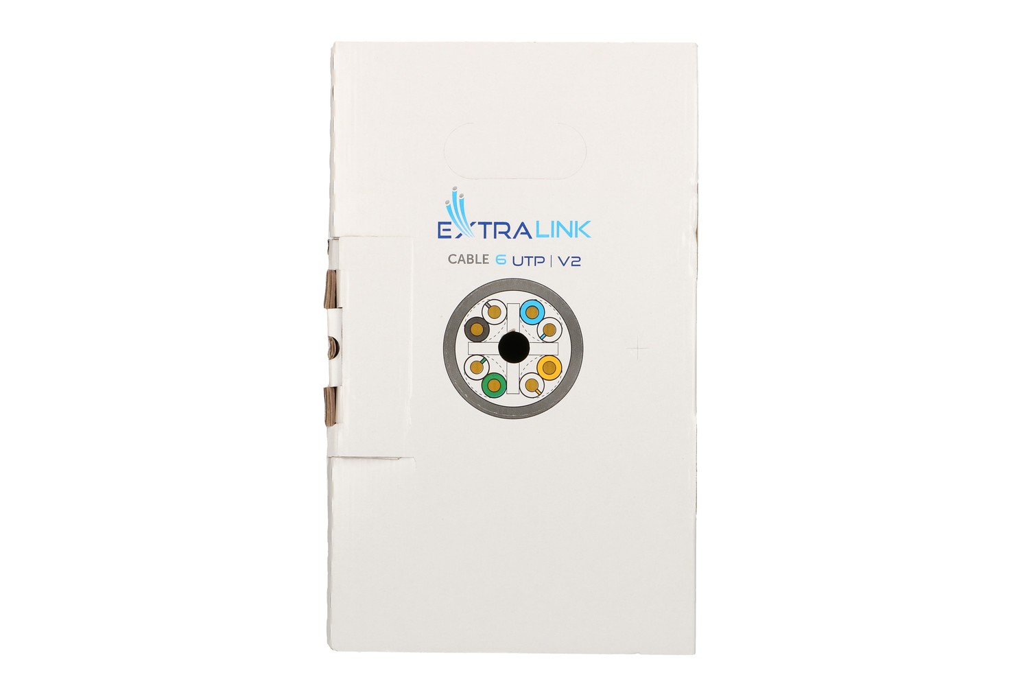 Extralink CAT6 UTP (U/UTP) V2 Wewnętrzny | Kabel sieciowy skrętka | 305M - obrazek 5