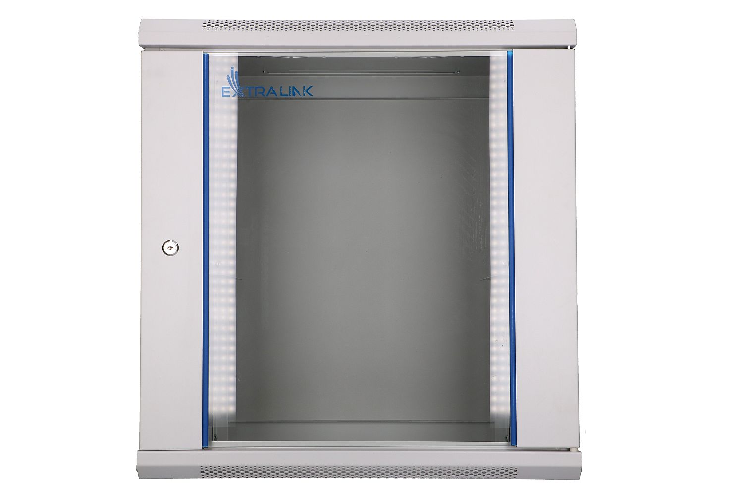 Extralink 12U 600x450 Szara | Szafa rack | montowana na ścianie - obrazek 2