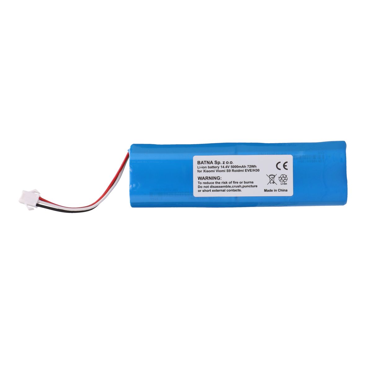 Roidmi Eve/H30 H18650CH-4S2P | Bateria, akumulator | 5000mAh 14.4V 72Wh - obrazek 5