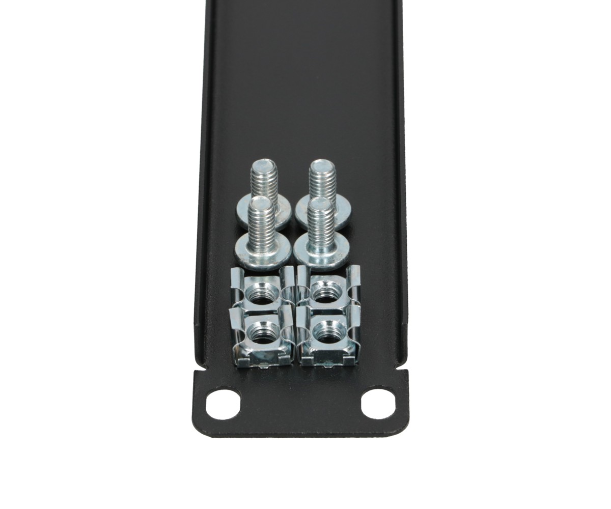 Extralink 1U 19" | Panel frontowy | Czarny - obrazek 5