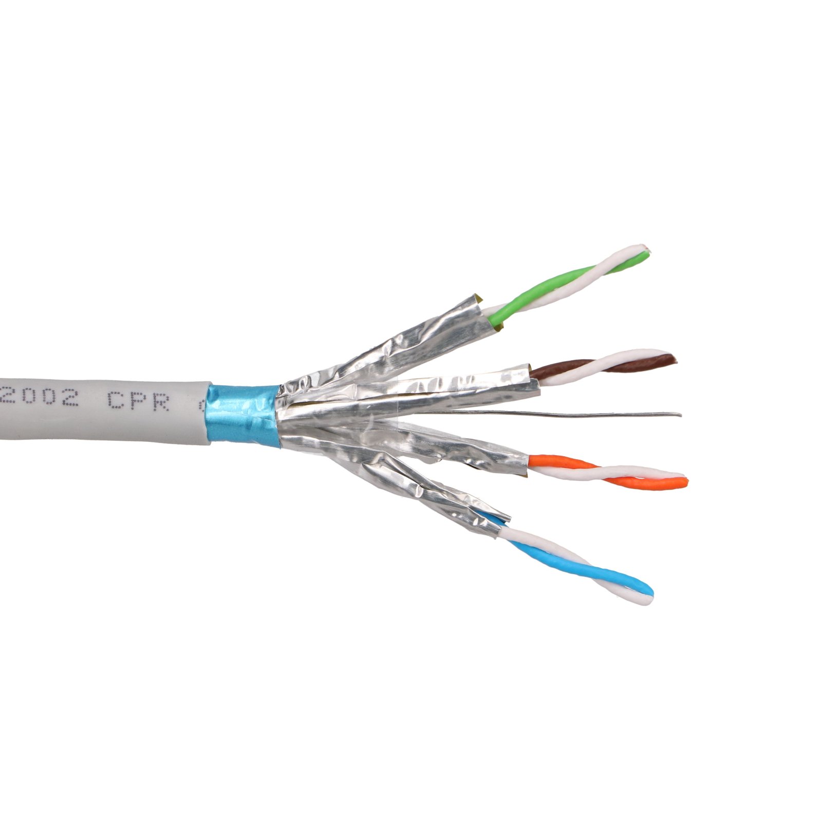 Extralink CAT6A FFTP (F/FTP) Wewnętrzny | Kabel sieciowy skrętka | 305m - obrazek 5
