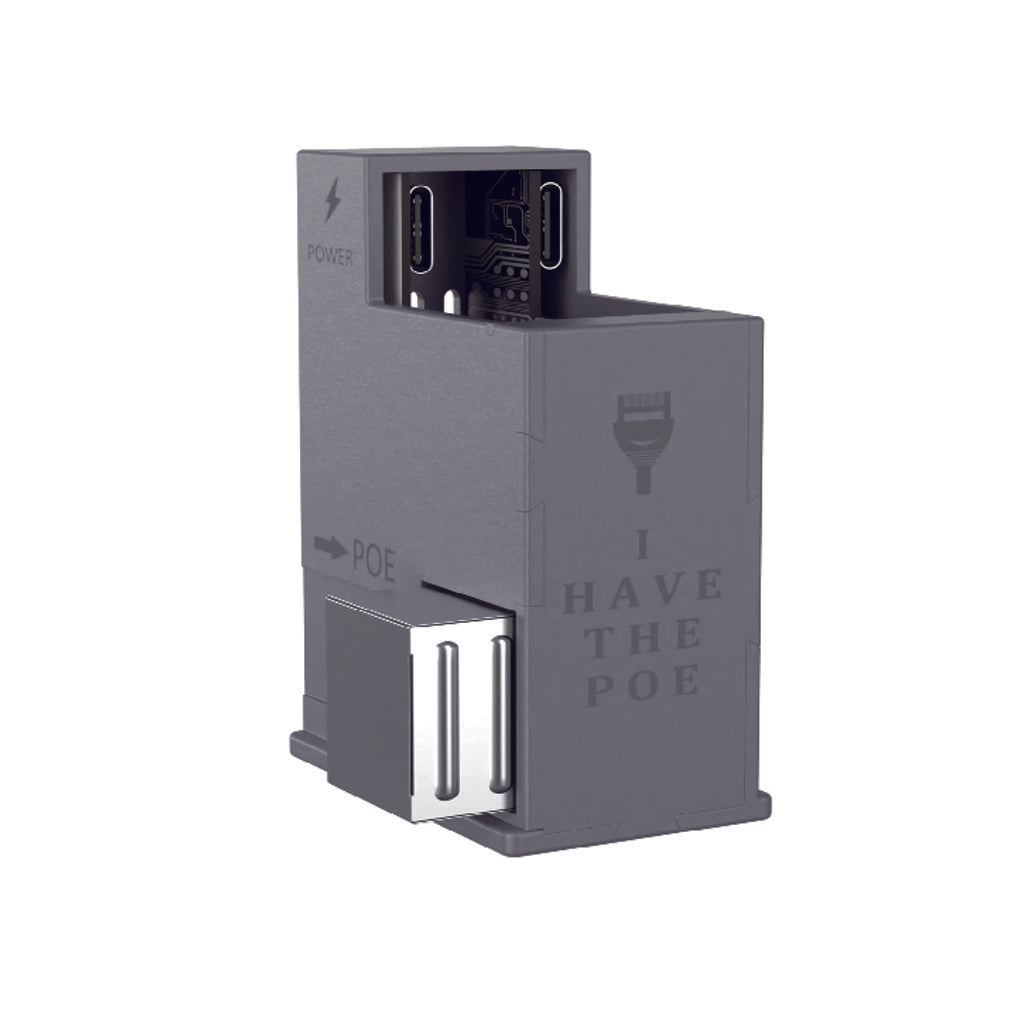 Extralink AT-USBC-JB-V3 | Konwerter PoE do USB-C | 25W, 10/100 Mbps