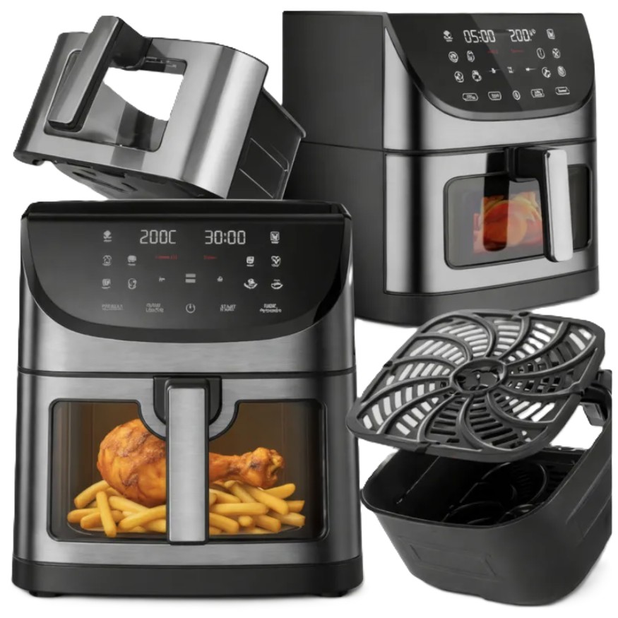 Extralink Home Air Fryer 8L EU | Frytkownica | 8L, 1800W