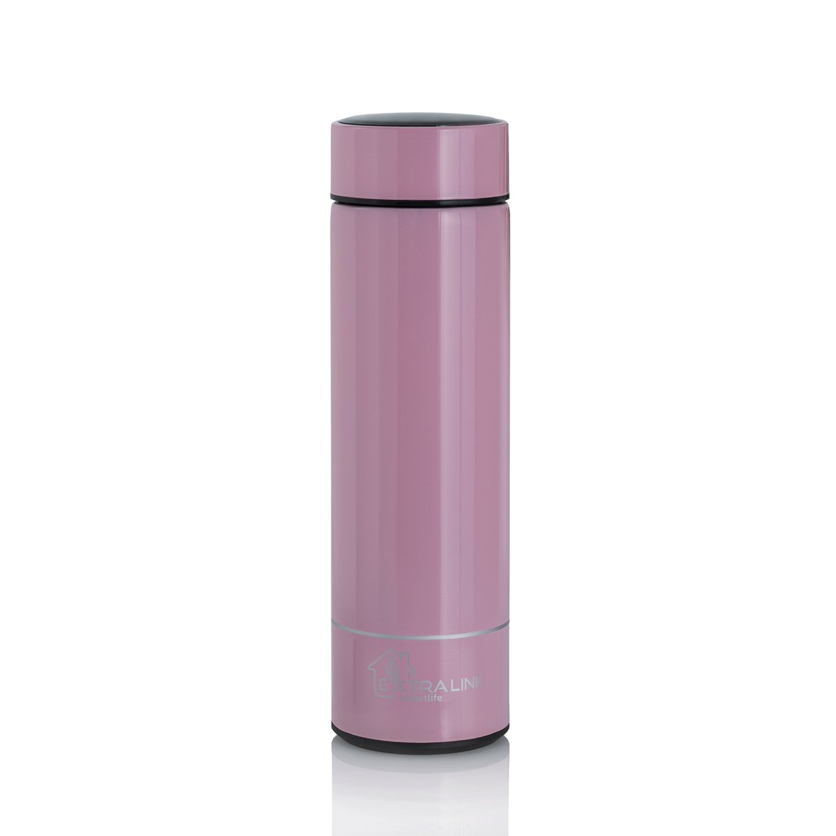 Extralink Smart Travel Mug Różowy | Kubek termiczny | Termos z wyświetlaczem LED - obrazek 3
