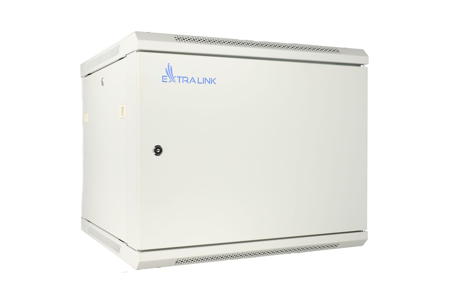 Extralink 9U 600x450 ASP Szara | Szafa rack | montowana na ścianie, drzwi blaszane pełne - obrazek 2