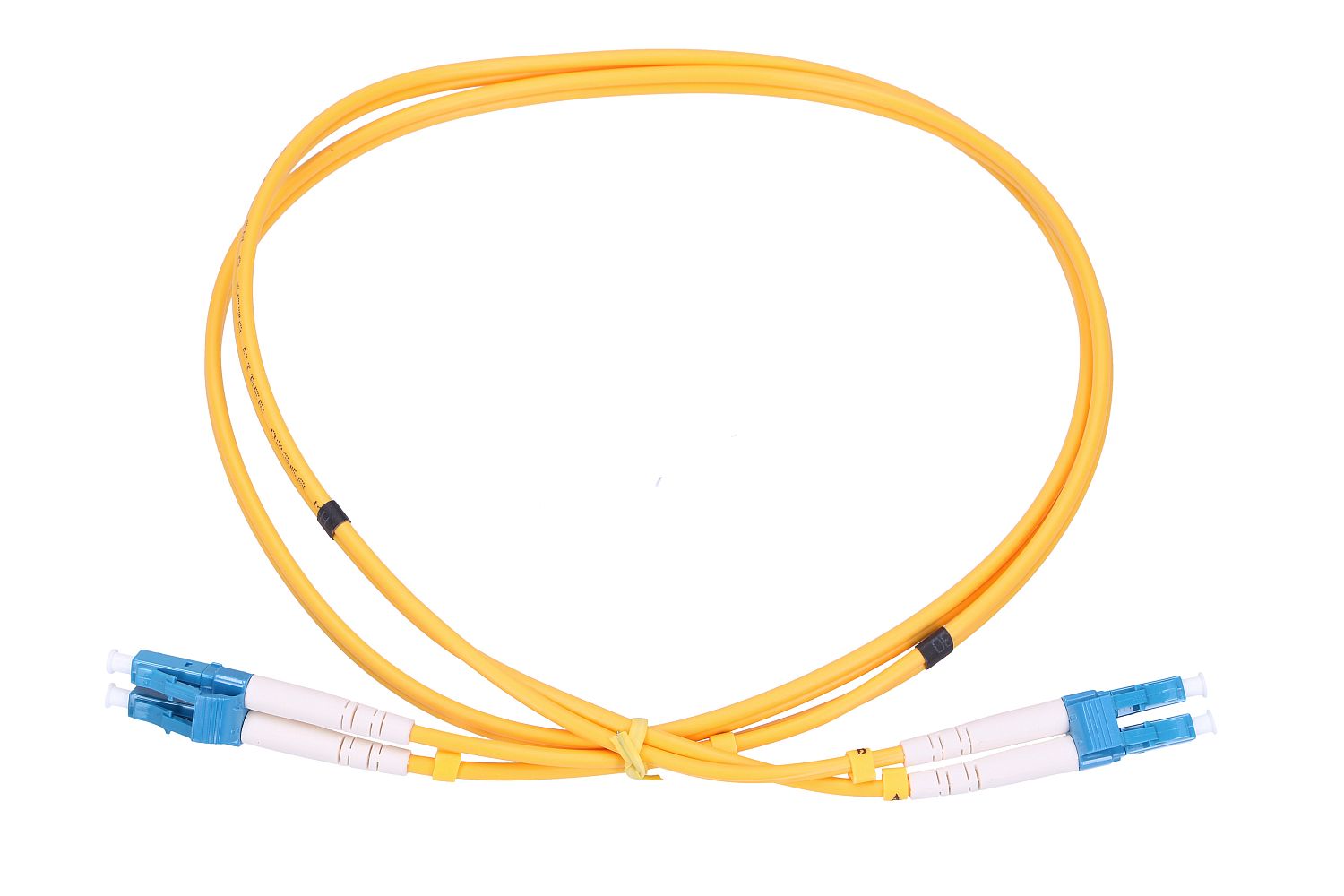 Extralink LC/UPC-LC/UPC 2m | Patchcord | Jednomodowy, Duplex, 9/125um, 3mm, 2m - obrazek 2