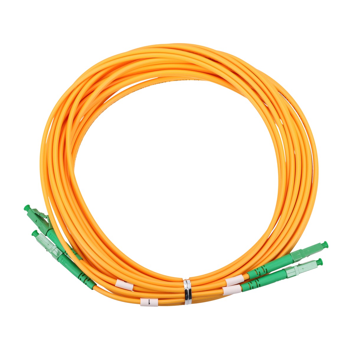 Extralink LC/APC-LC/APC | Patchcord | Jednomodowy, Duplex, 9/125um, G657A, 2m - obrazek 2