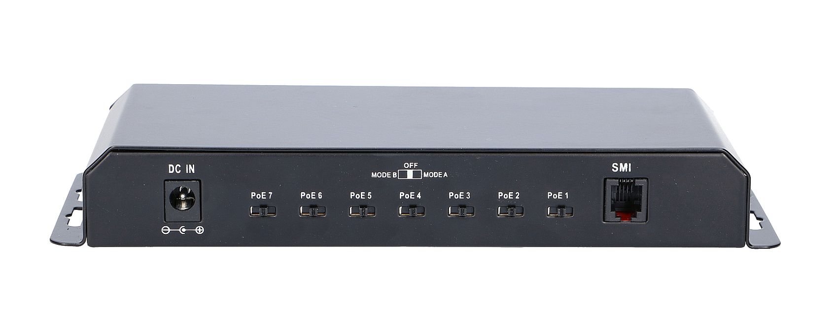 Extralink KRATOS | Switch PoE | 7x Gigabit PoE, 1x Uplink RJ45, Zasilacz 24V 2.5A, Moc 60W - obrazek 3