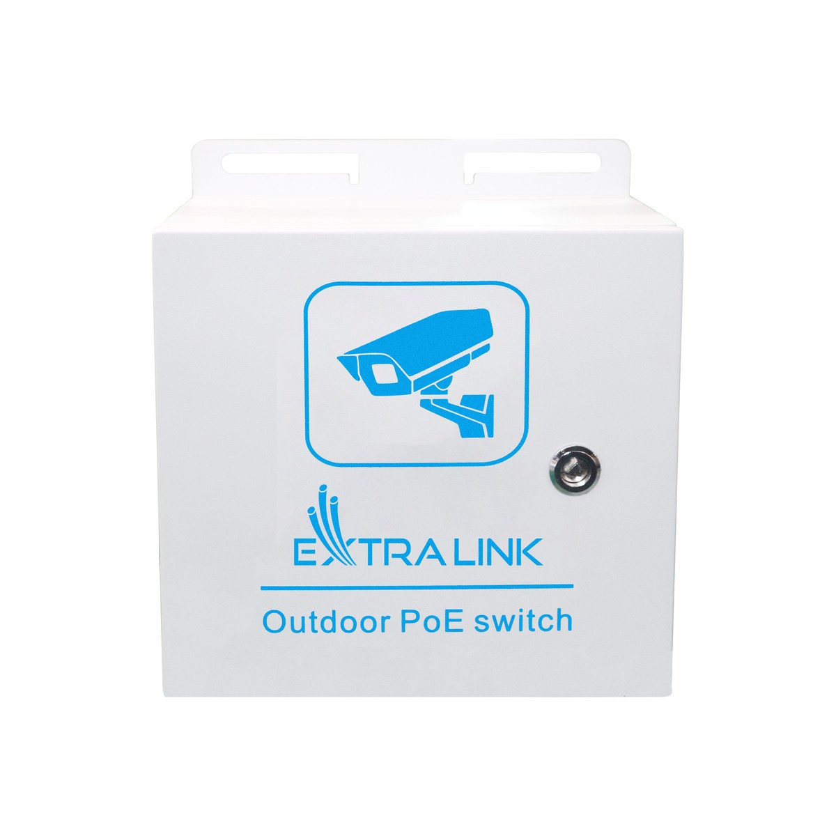 Extralink Atlas | Zewnętrzny switch PoE | 8x RJ45 1000Mb/s PoE, 2x SFP, 120W, aktywne chłodzenie - obrazek 2