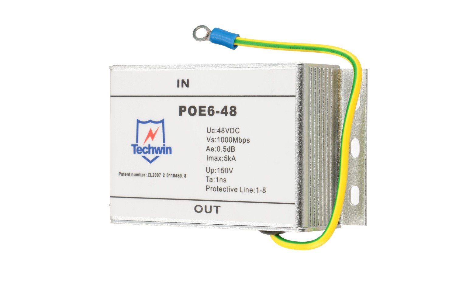 POE6-48 | Odgromnik PoE | 1000Mbps
